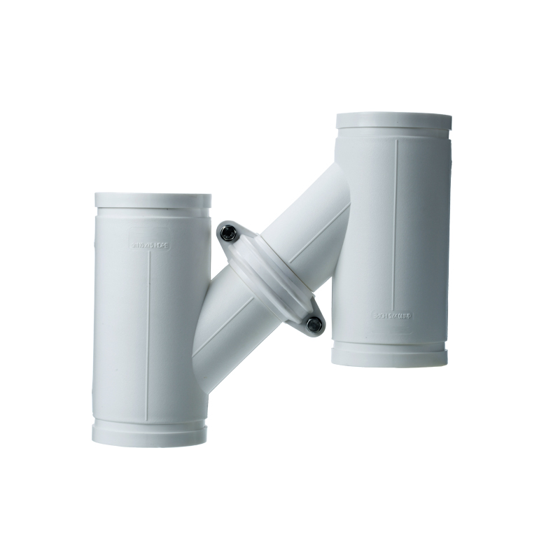 H管丨HDPE溝槽式連接靜音管