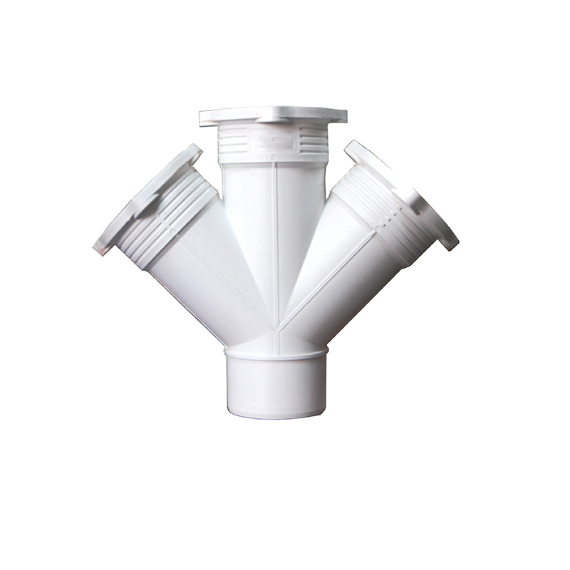 斜四通丨HDPE法蘭連接靜音排水管