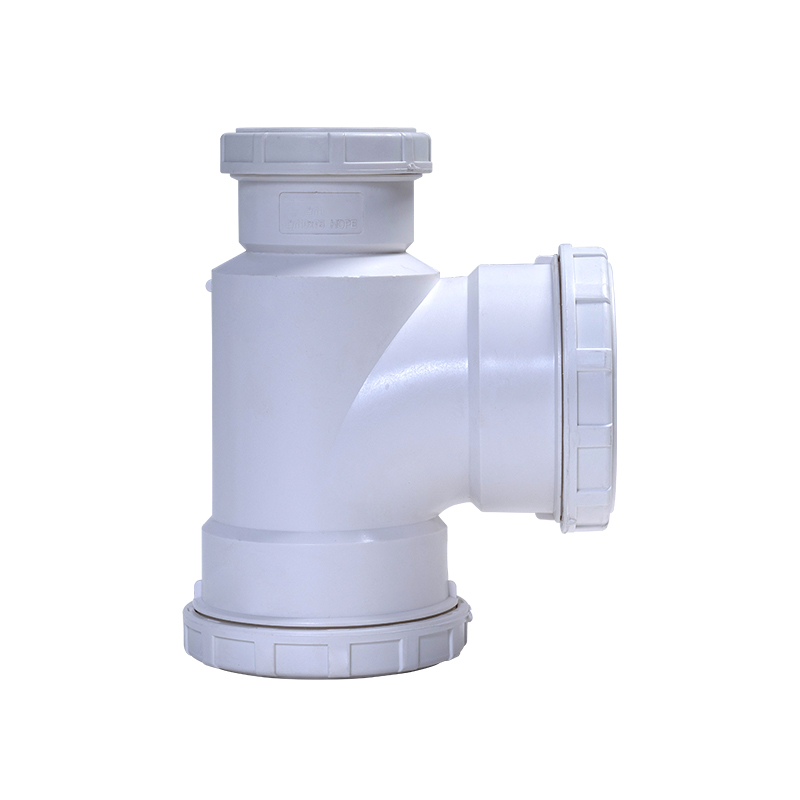 瓶型三通丨3S-PP螺旋壓蓋連接靜音管